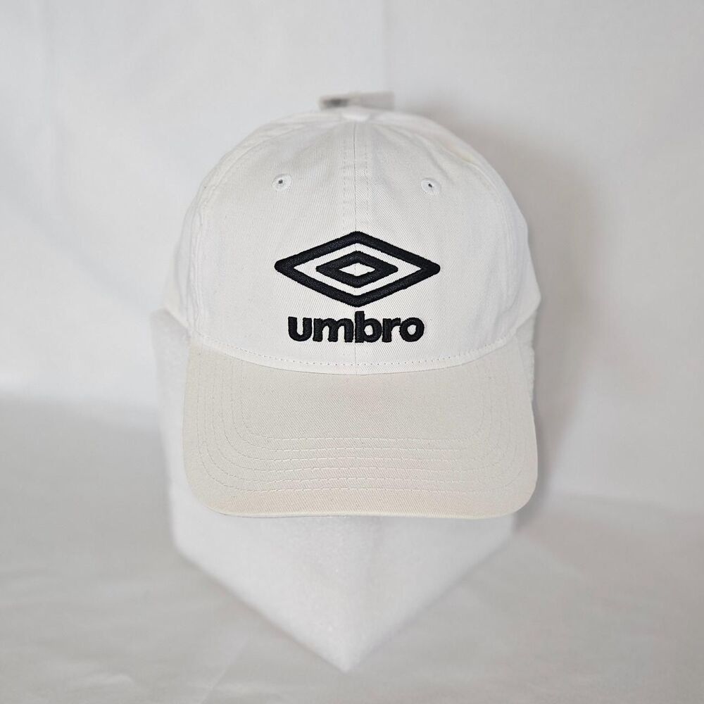 Umbro White Dad Hat – Streetwear Baseball Cap (NWT)